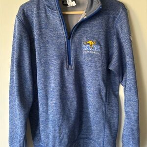 adidas Men's Quarter-Zip UMKC Roos Pullover